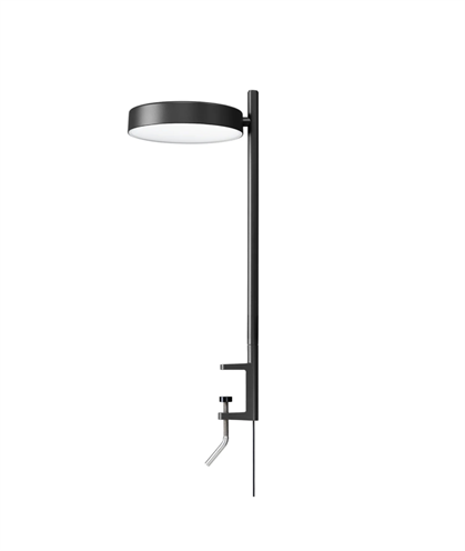 Wästberg+PASTILLE CLAMP W242CL2 LED 7,4W 472lm 2700K CRI>98, hämardatav, klambriga lauavalgusti, must